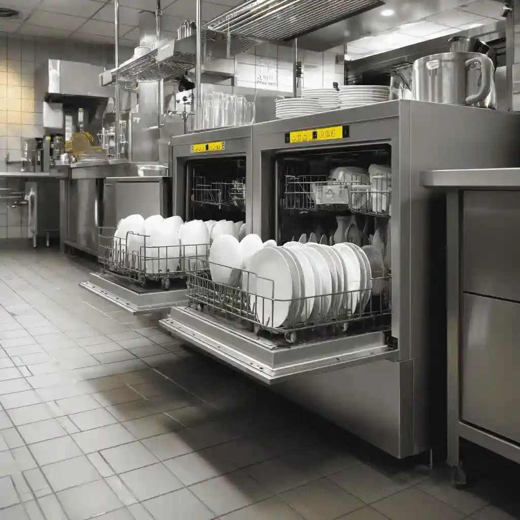 Commercial dishwashers