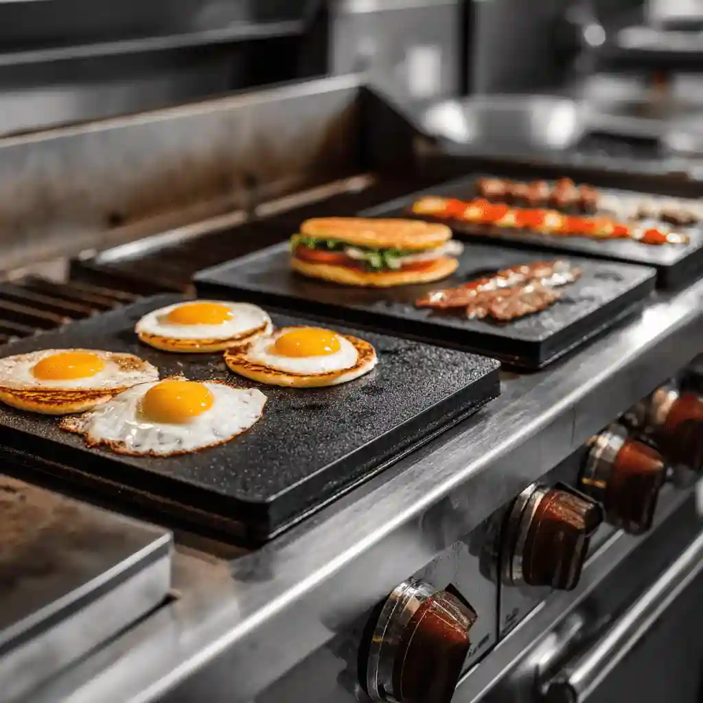 Griddles and flat tops